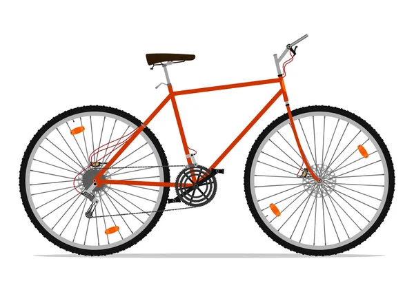 Bicicleta — Vector de stock