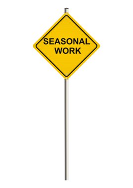 Mevsimlik çalışma.