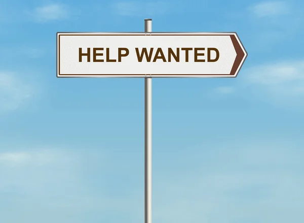 Help wanted — Stock Photo, Image