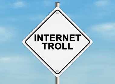 Internet troll clipart