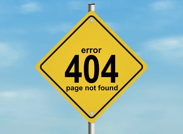 Fejl 404 - Stock-foto