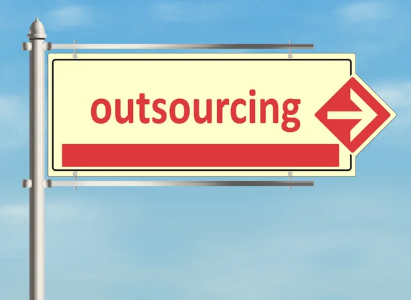 Outsourcing. — Stock Photo, Image