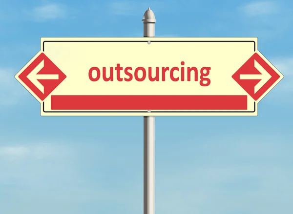 Outsourcing. — Stock Photo, Image