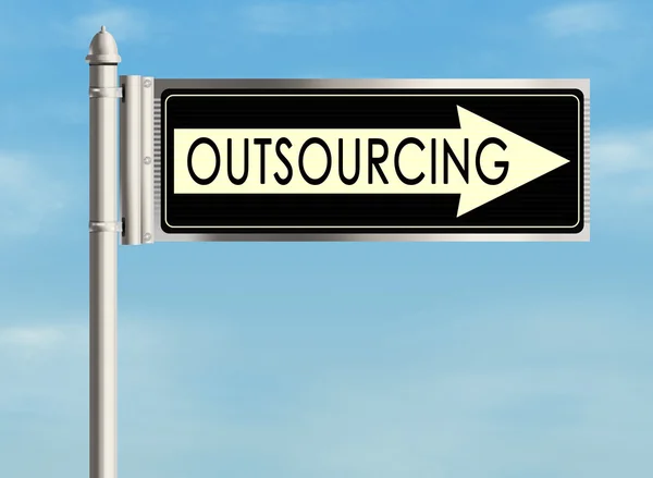 Outsourcing. — Stock Photo, Image