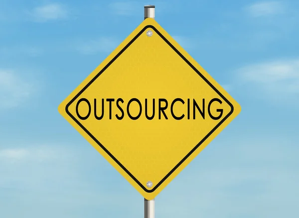 Outsourcing. — Stockfoto