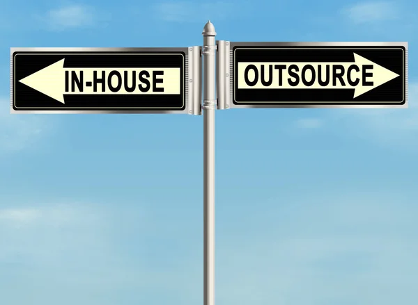 Outsourcing. — Stock Photo, Image