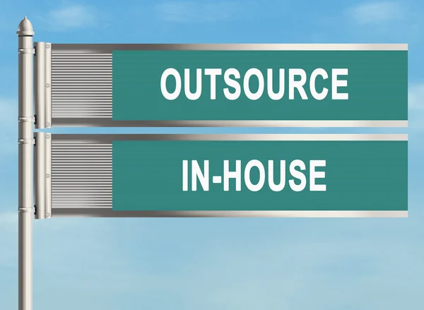 Outsourcing. — Stock Photo, Image