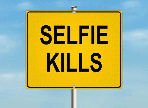 Selfie mata — Fotografia de Stock