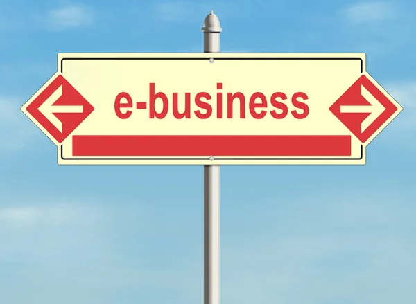 E business — Stock Photo, Image