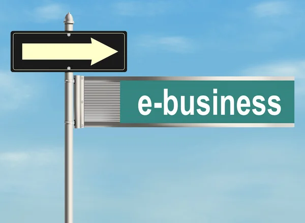 E business — Stock Photo, Image