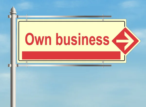 Own business — Stock Photo, Image