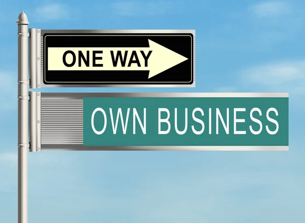 Own business — Stock Photo, Image