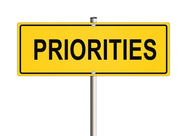 Priority — Stock fotografie