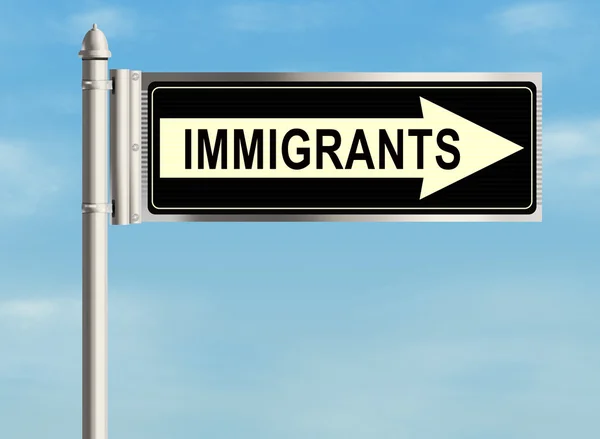 Imigrantes . — Fotografia de Stock