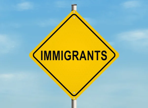 Imigrantes . — Fotografia de Stock