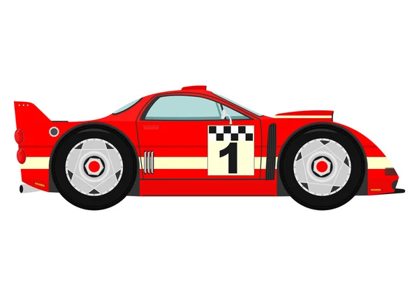 Sports car vector — Stock Vector