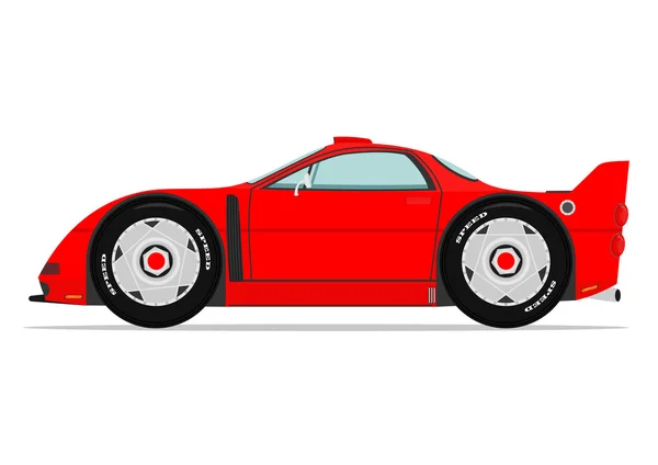 Sports car vector — Stock Vector