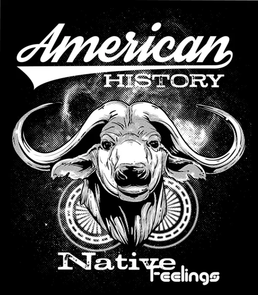 Histoire américaine — Image vectorielle