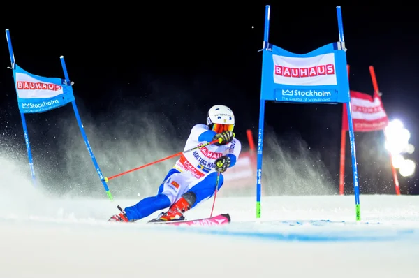 Mattias Hargin (SWE) en FIS SKI WORLD CUP —  Fotos de Stock