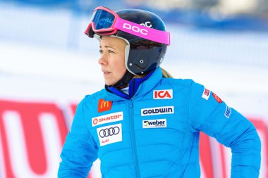 Frida Hansdotter FIS Dünya Kayak Kupası önce ders inceleme