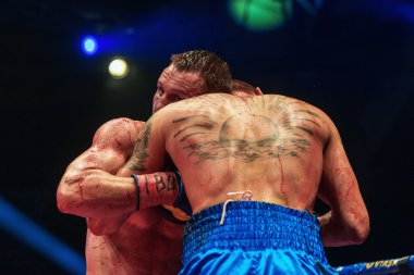 IBO başlık boks maçı Ryno Lieb arasındaki Erik Skoglund (Swe)