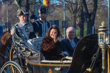Carl XVI Gustaf, İsveç kutlama 70ths doğum gününde
