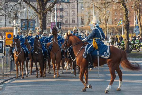 Celebración de Carlos XVI Gustavo de Suecia en su 70 cumpleaños — Foto de Stock