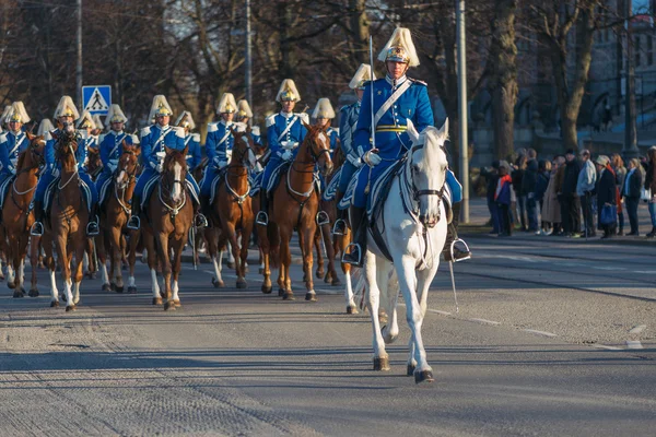 Celebración de Carlos XVI Gustavo de Suecia en su 70 cumpleaños — Foto de Stock