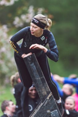 Stockholm Stadion ve Re etrafında Zorlu Viking engel kursu