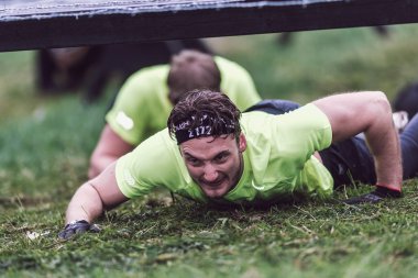 B ile Stockholm Stadion etrafında Zorlu Viking engel kursu