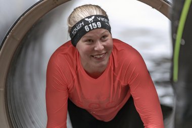 W ile Stockholm Stadion etrafında Zorlu Viking engel kursu