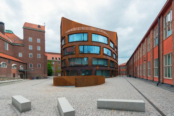 建筑学院在斯德哥尔摩泰熙 — 图库照片
