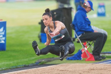 Ivana Spanovic Stockholm Iaaf Diamond League'de uzun atlama