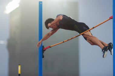 Bokai Huang Iaaf Diamond League'de mens sırıkla atlama