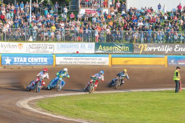 Rospiggarna ve Lejonen Hz Bygg Arena arasında yarış otomobil yarışçısı