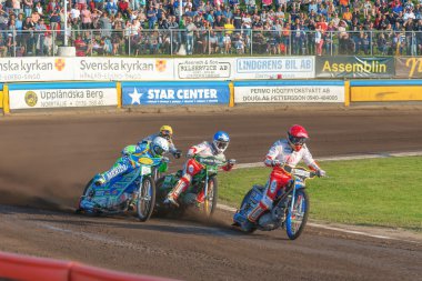 Rospiggarna ve Lejonen Hz Bygg Arena arasında yarış otomobil yarışçısı