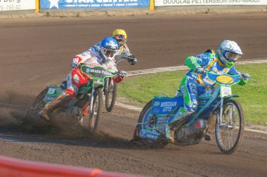 Rospiggarna ve Lejonen Hz Bygg Arena arasında yarış otomobil yarışçısı