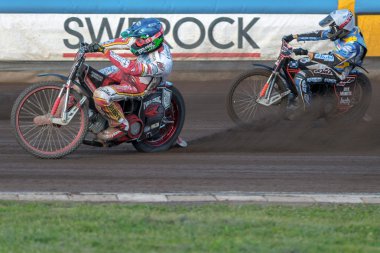 Rospiggarna ve Lejonen Hz Bygg Arena arasında yarış otomobil yarışçısı