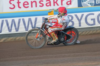 Rospiggarna ve Lejonen Hz Bygg Arena arasında yarış otomobil yarışçısı