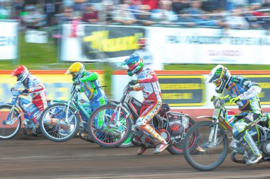 Rospiggarna ve Lejonen Hz Bygg Arena arasında yarış otomobil yarışçısı