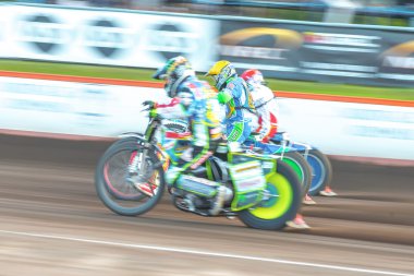 Rospiggarna ve Lejonen Hz Bygg Arena arasında yarış otomobil yarışçısı