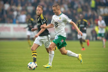 AIK ve Hammarby Allsvenskan, arkadaşlar arasında futbol derby 