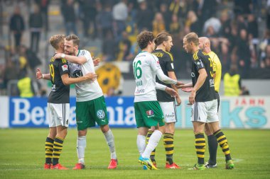 AIK ve Hammarby Allsvenskan, arkadaşlar arasında futbol derby 