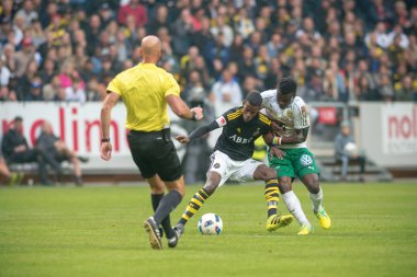 AIK ve Hammarby Allsvenskan, arkadaşlar arasında futbol derby 