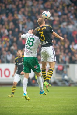 AIK ve Hammarby Allsvenskan, arkadaşlar arasında futbol derby 