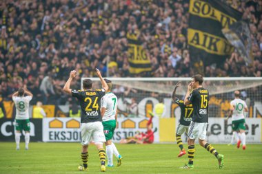 AIK ve Hammarby Allsvenskan, arkadaşlar arasında futbol derby 