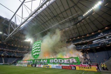AIK ve Hammarby Allsvenskan, arkadaşlar arasında futbol derby 
