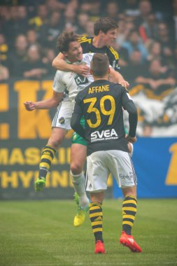 AIK ve Hammarby Allsvenskan, arkadaşlar arasında futbol derby 