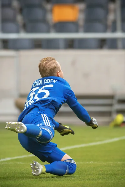 Fotboll derby mellan Aik och Hammarby i Allsvenskan på Friends — Stockfoto