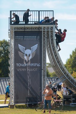 Garde'daki Zorlu Viking etkinliğinde Sats'tan Rampage'in Yan Görünümü